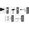 Полка стеклянная WASSERKRAFT ALAND K-8544